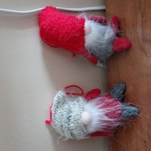 Gnome plush ornaments